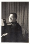 in front room of house in Clapham, London