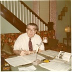 Phil Working at 1482 Edgehill, Pittsburgh